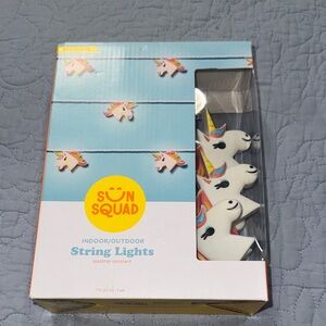 Sun Squad Unicorn String Lights